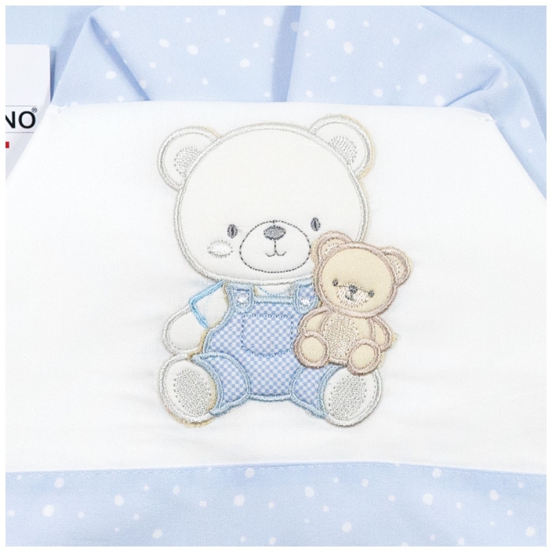 Set lenzuola culletta e carrozzina Bruco Bruco EC2109AZ