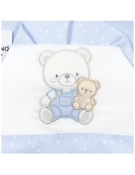 Set lenzuola culletta e carrozzina Bruco Bruco EC2109AZ