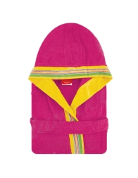 Pongo - children's hooded bathrobe by Gabel