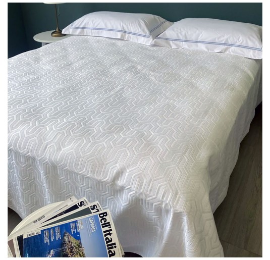 Dedalo - Copriletto Jacquard letto matrimoniale di Maestri Cotonieri 2