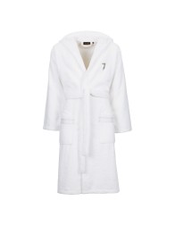 Ribbon - Trussardi Home Terry Bathrobe with logo