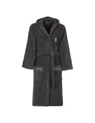 Ribbon - Trussardi Home Terry Bathrobe with logo
