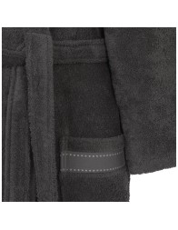 Ribbon - Trussardi Home Terry Bathrobe with logo