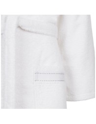 Ribbon - Trussardi Home Terry Bathrobe with logo