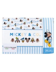Mickey Mouse Crib Cradle Sheet Set EC0242AZ