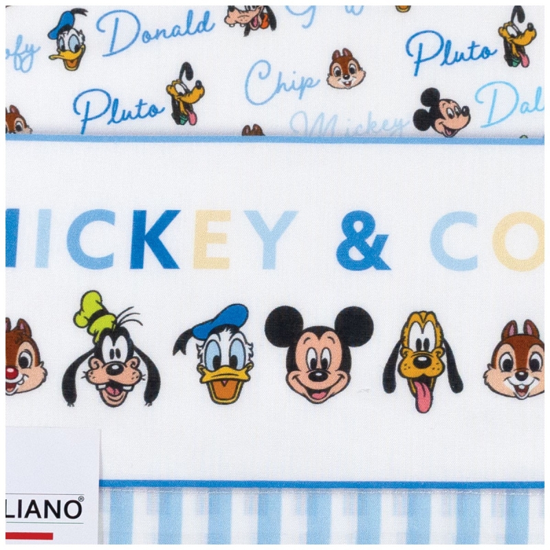 Mickey Mouse Crib Cradle Sheet Set...