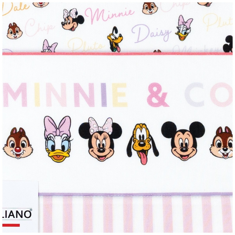 Minnie - set lenzuola per culla lettino Disney EL0334RR