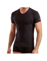 3 T-shirt pure cotton V-neck Enrico Coveri Underwear ET1101