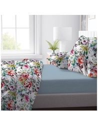 Monet - Completo Lenzuola Copriletto Matrimoniale | Corredo Italiano®