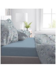 Opaline – Digital Print Double Bed Sheet Set by Tessitura di Arconate
