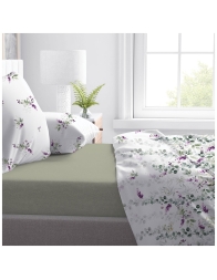 Watercolor - completo lenzuola digitale matrimoniale di Tessitura di Arconate