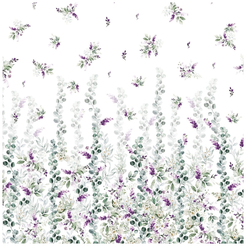 Watercolor - completo lenzuola digitale matrimoniale | Corredo Italiano®