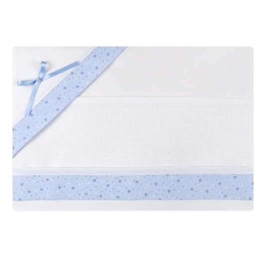 Cot sheet set to embroider CI14AI05PQAZ