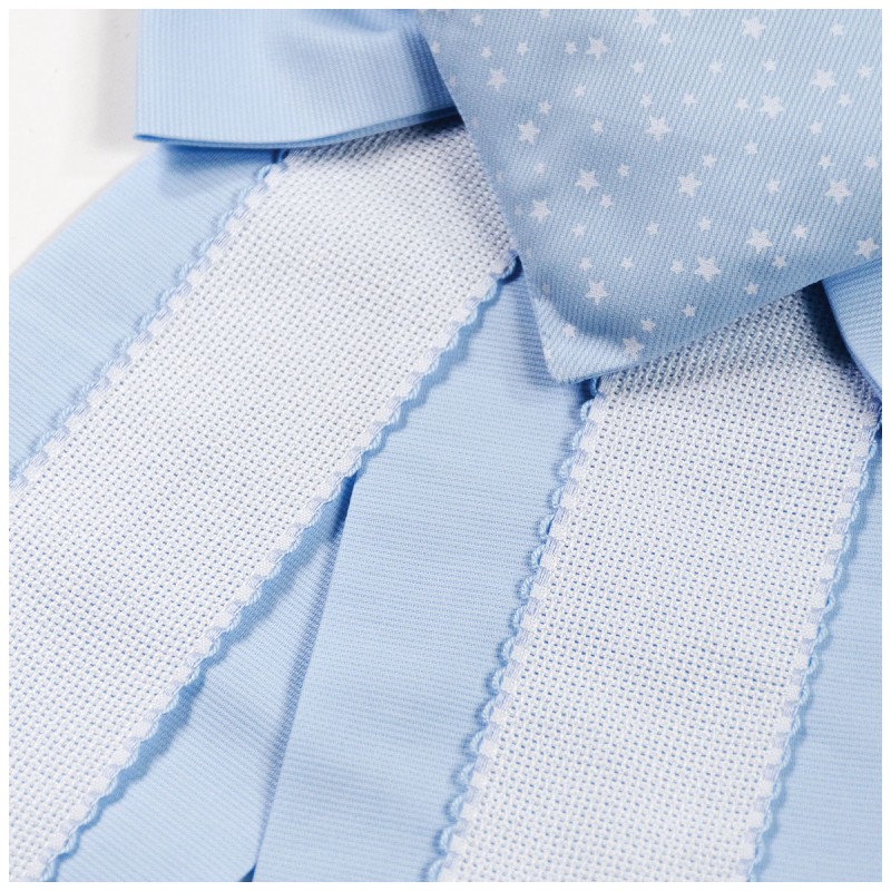 Birth bow with aida cloth to...