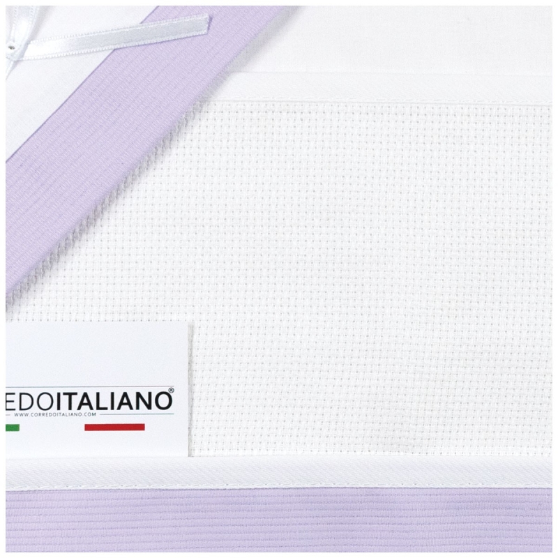 Cradle sheet set to embroider art. CI1305PQLIL