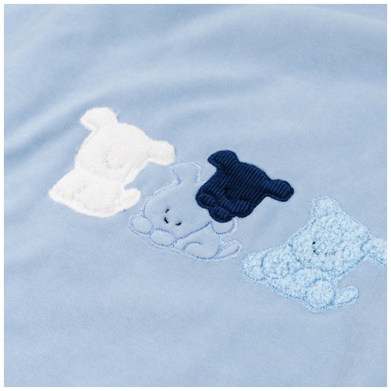 Blanket chenille for cradle pram Le... Blanket chenille for cradle pram Le...