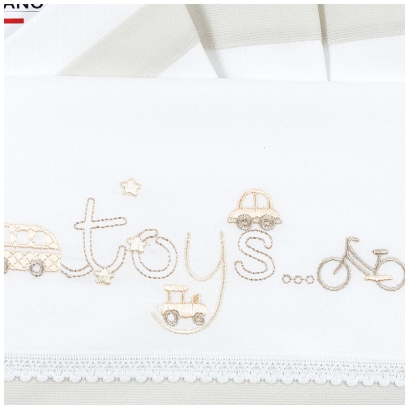 Cot bed sheet set La Fatina LL04328