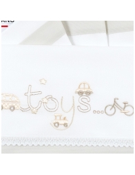 Cot bed sheet set La Fatina LL04328