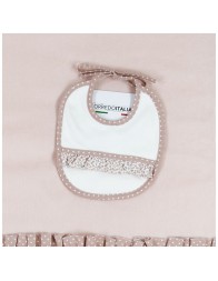 Velour Coming Home Set for Baby Girl by Le Chicche LCH76A25