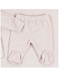 Velour Coming Home Set for Baby Girl by Le Chicche LCH76A25