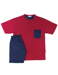 Round Neck short cotton pajamas Bip Bip 3118RS