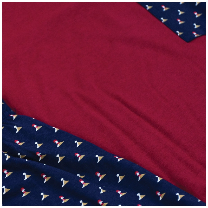 Pigiama girocollo in cotone corto Bip Bip 3118RS