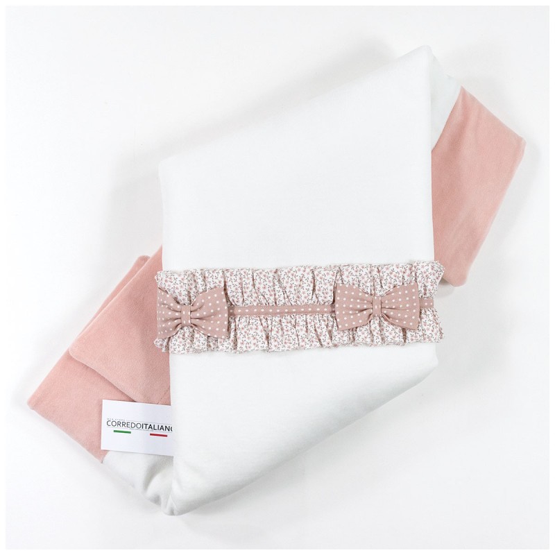 Blanket chenille for cradle pram by... Blanket chenille for cradle pram by...