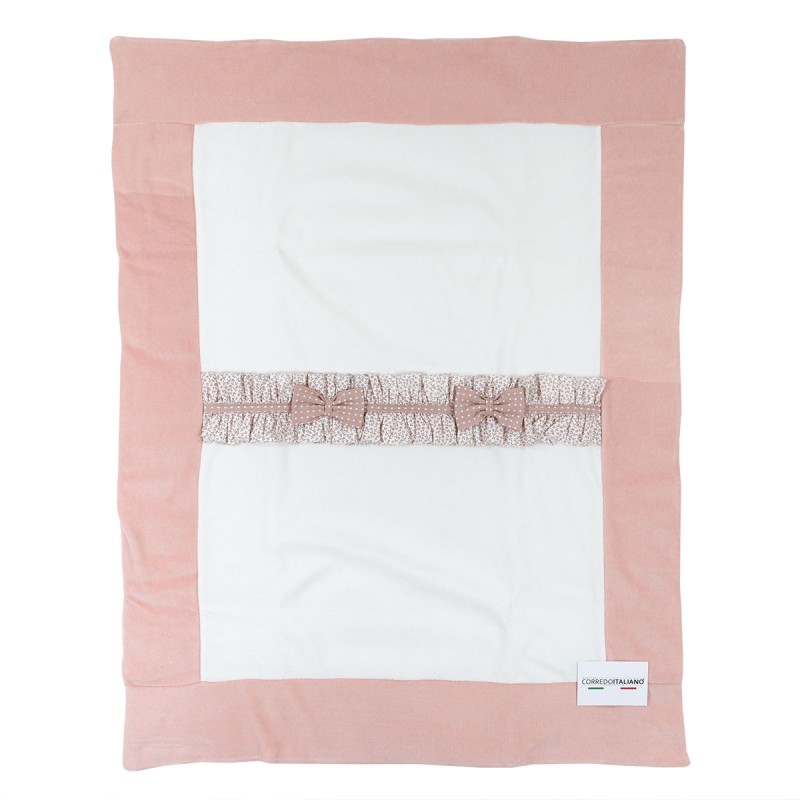 Blanket chenille for cradle pram by... Blanket chenille for cradle pram by...