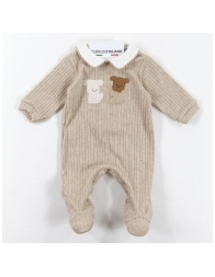 Brushed Jersey Winter Sleepsuit by Le Chicche TU7750