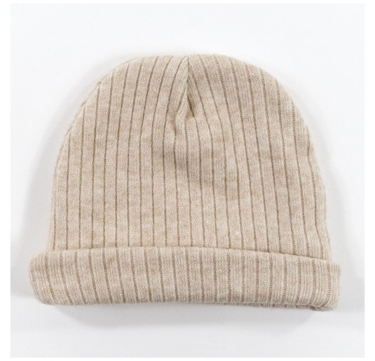 Ribbed winter baby hat by Le Chicche CA7750