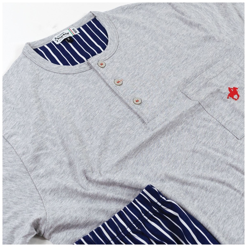 Short Cotton Pajamas Bip Bip | Made in Italy