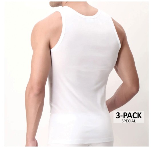 3-Pack of Ribbed sleeveless athletic shirt Perofil... 2