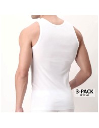3-Pack of Ribbed sleeveless athletic shirt Perofil VPRT00172/3