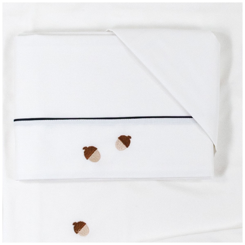 Chenille Layette Gift Set for Baby Boy by Teneri & Belli SET405