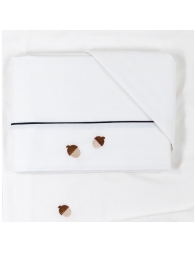 Chenille Layette Gift Set for Baby Boy by Teneri & Belli SET405