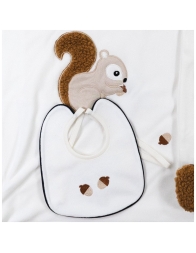 Chenille Layette Gift Set for Baby Boy by Teneri & Belli SET405