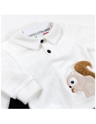 Velour Outfit with Squirrels – Teneri & Belli | Corredoitaliano.com