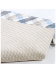 Chenille blanket with tartan pattern Klaiadì K110KC