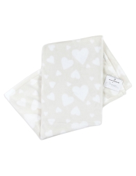 Copertina in soft pile per lettino Nazareno Gabrielli - Panna