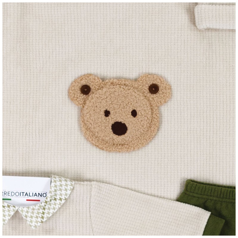 Newborn Boy First Outfit Set in Chenille – Le Chicche