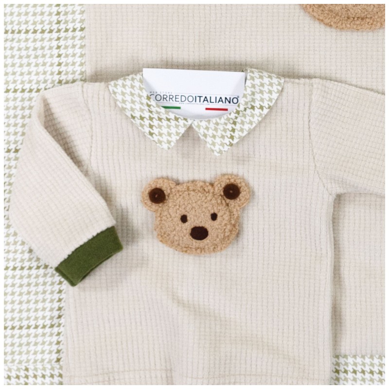 Set Corredino prima uscita Neonata ciniglia Le Chicche