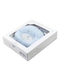 Fleece Blanket Set for Crib with Teddy Bear Pillow – Nazareno Gabrielli NG4747