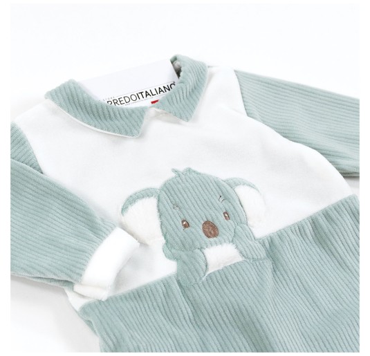 Tutina in ciniglia con Koala Le Chicche TU7810 2