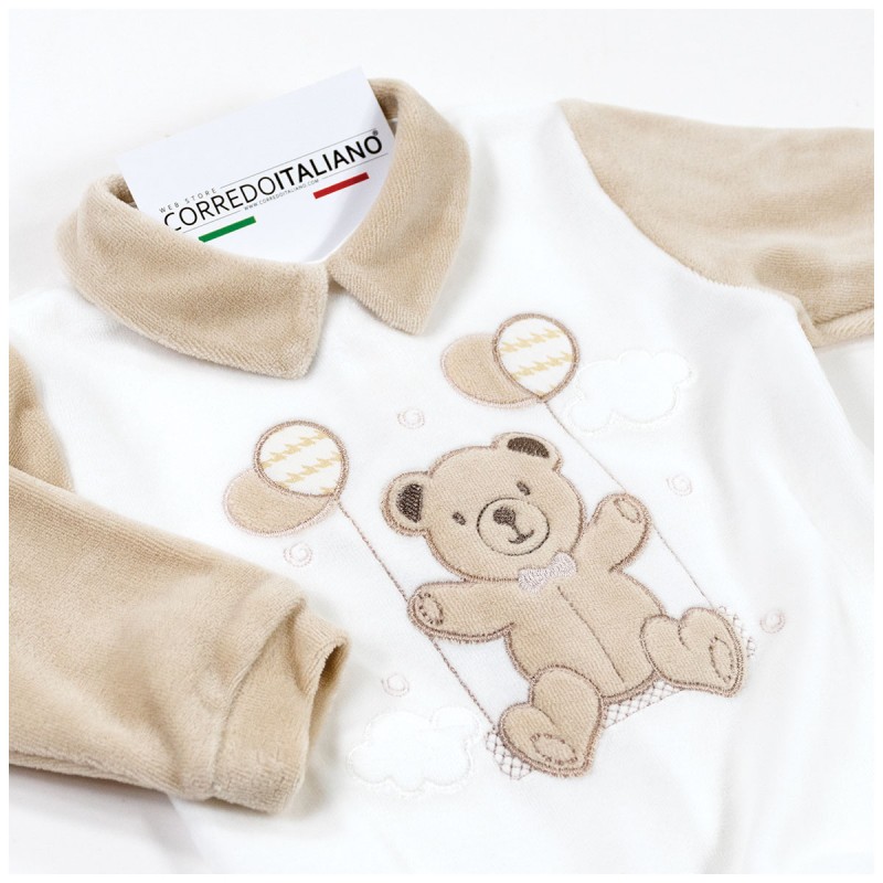 Baby boy bodysuits chenille Les...