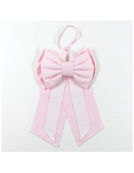 Fiocco nascita con tela aida da ricamare CI155R