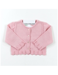Mixed wool jacket for baby girl - Prime Emozioni 2035D