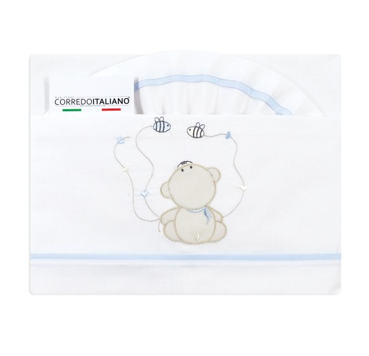 Set lenzuola per culla e carrozzina - Dolci Sogni | Corredoitaliano® 2