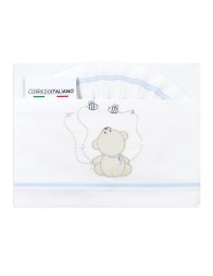 Set lenzuola per culla e carrozzina - Dolci Sogni DSLC6037