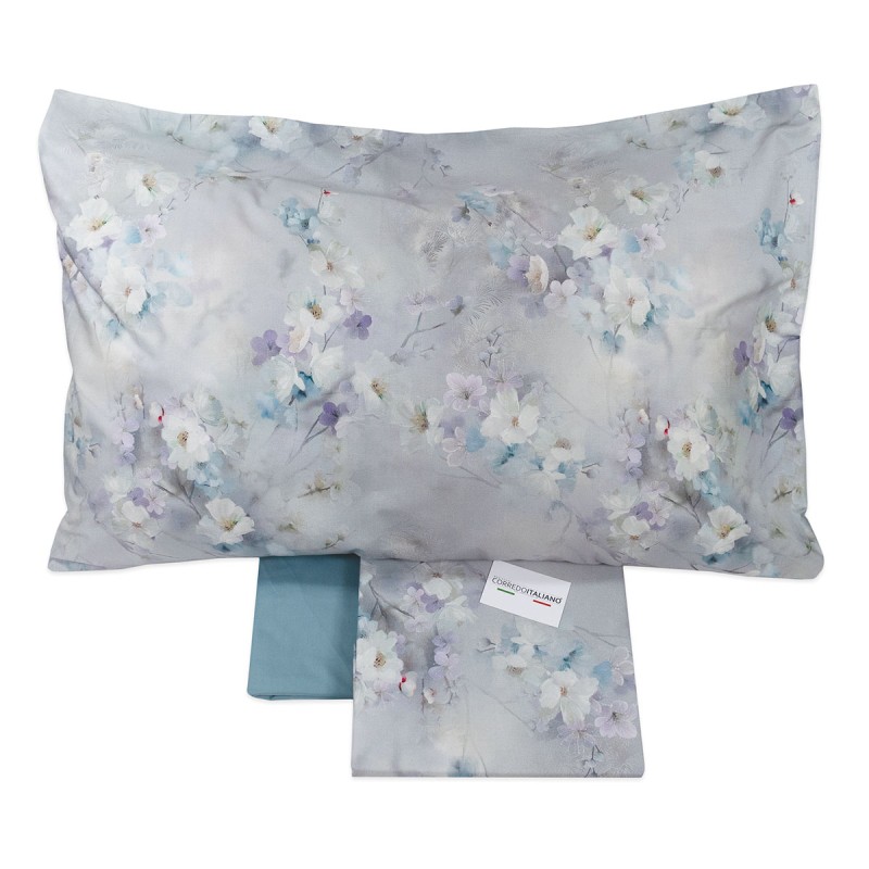 Opaline – Digital Print Double Bed Sheet Set | Corredo Italiano®
