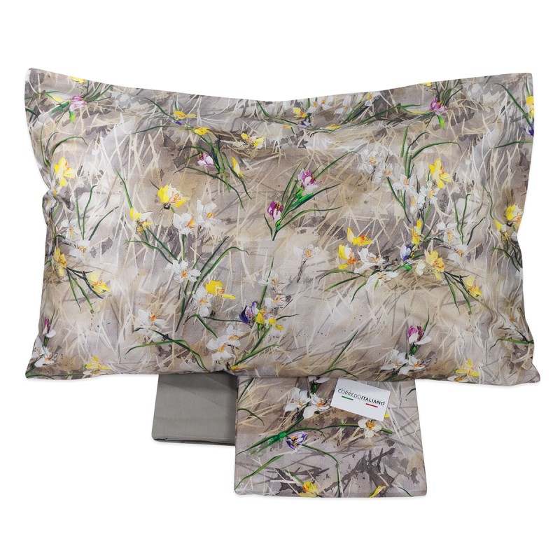 Lea – Digital Print Double Bed Sheet Set | Corredo Italiano®